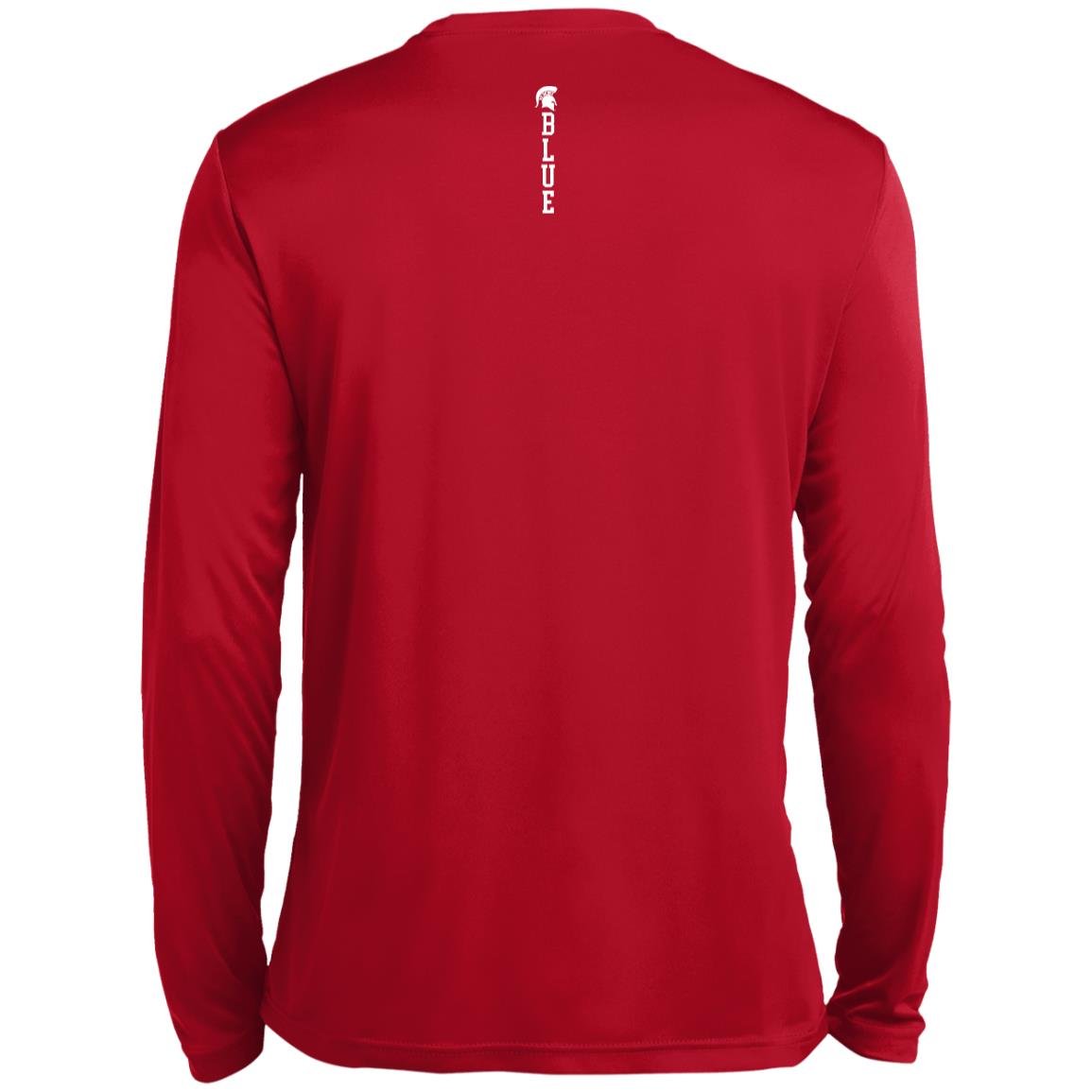 BIXBY SPARTANS LONG SLEEVE PERFORMANCE TEE - The Club