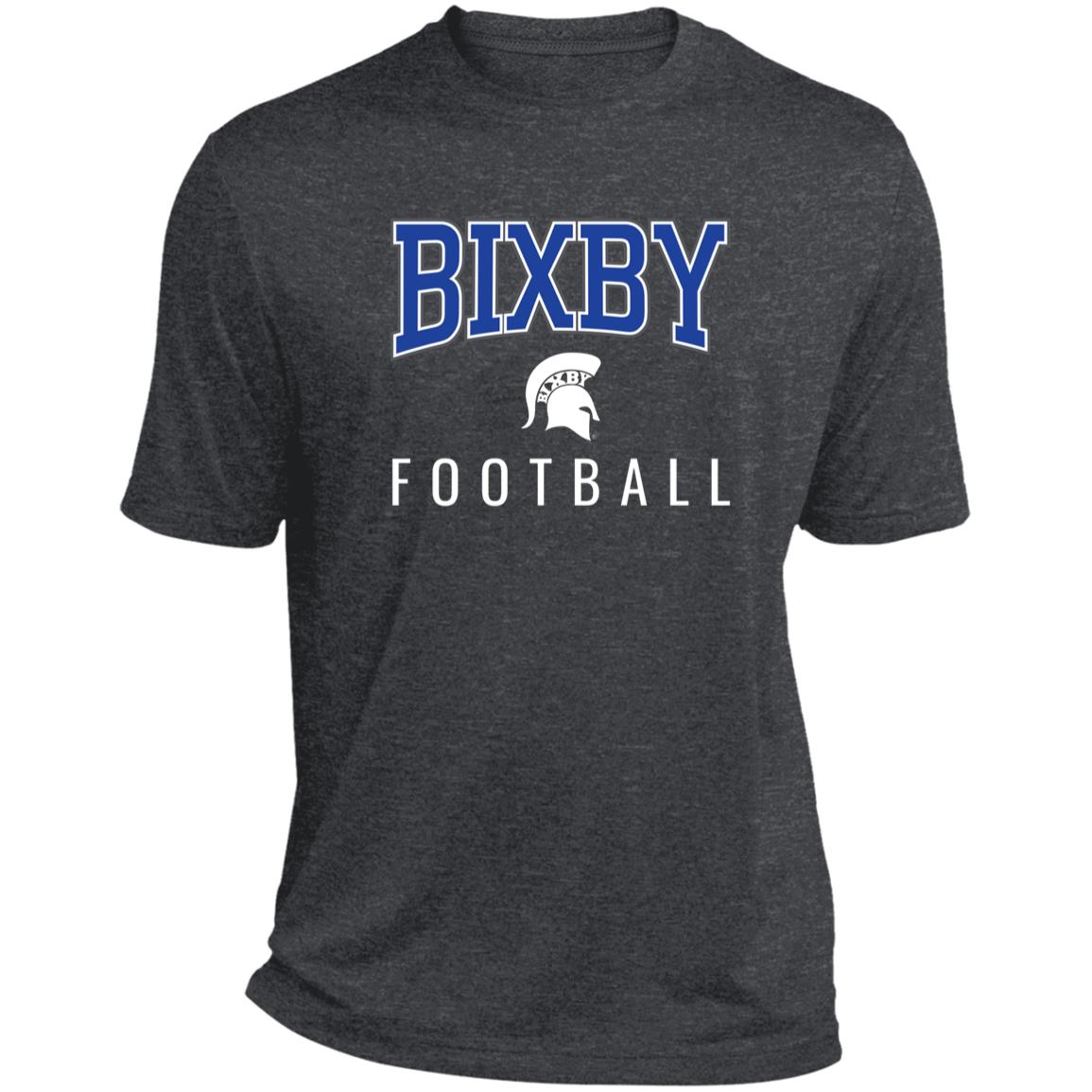 BIXBY SPARTANS FOOTBALL ADULT PERFORMANCE TEE - The Club