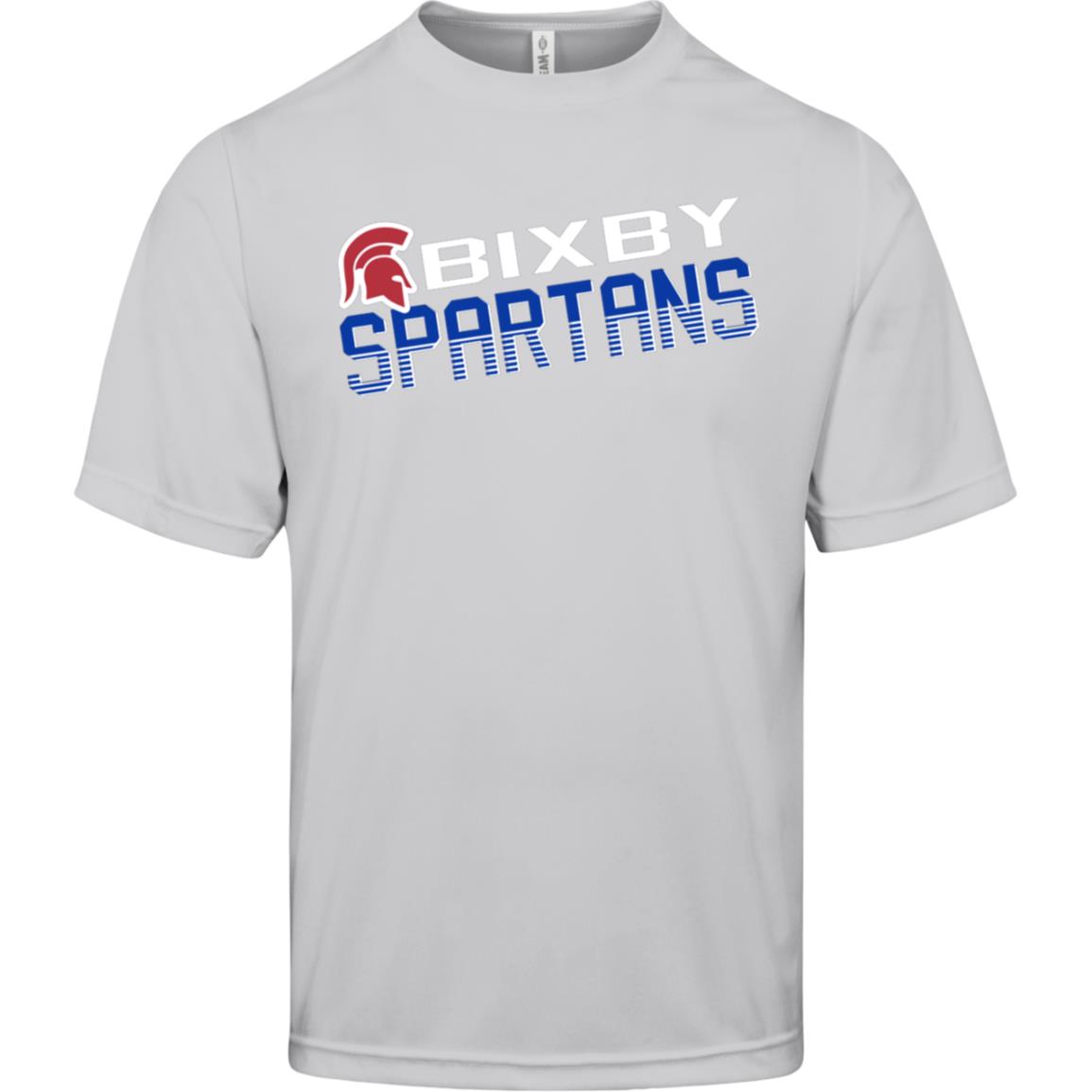 SPARTAN SPIRIT STRIPE ADULT PERFORMANCE TEE