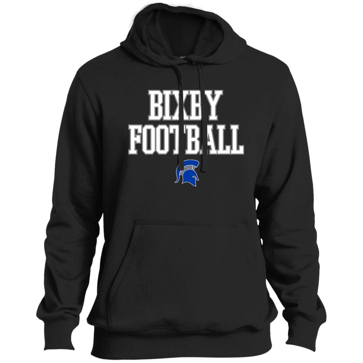 BIXBY SPARTANS FOOTBALL ADULT HOODED PULLOVER - The Club