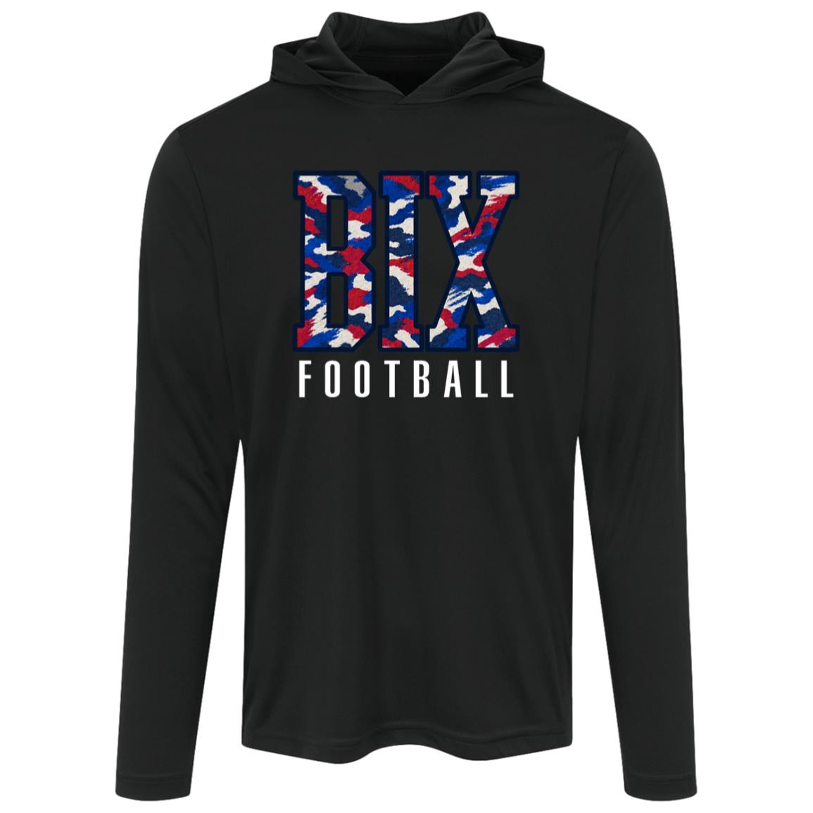 BIXBY SPARTAN FOOTBALL - Men's Performance Hooded Tee
