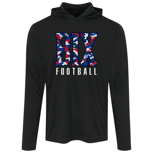 BIXBY SPARTAN FOOTBALL - Men's Performance Hooded Tee