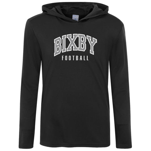 BIXBY SPARTAN FOOTBALL - Youth Performance Hooded Pullover