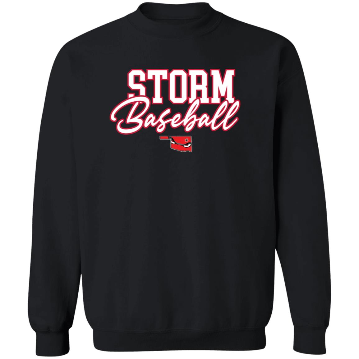 004 - STORM BASEBALL ADULT CREWNECK SWEATSHIRT