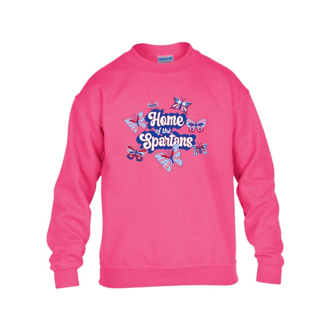 BIXBY SPARTANS YOUTH COTTON SWEATSHIRT - The Club