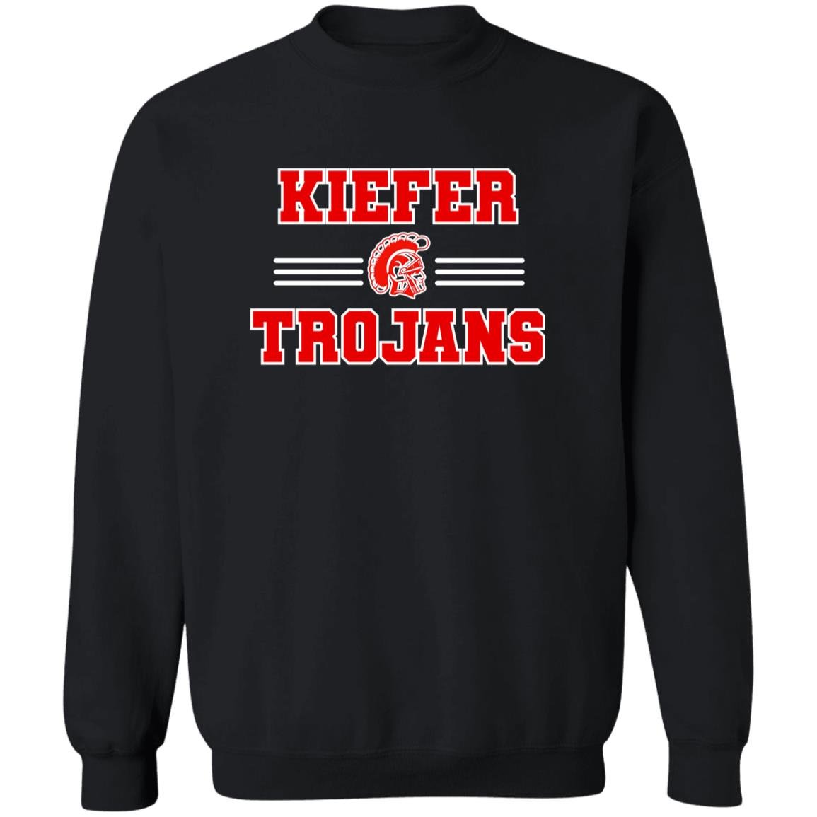 KIEFER TROJANS ADULT CLASSIC CREW SWEATSHIRT - The Club