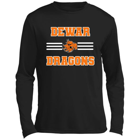 DEWAR DRAGONS ADULT LONG SLEEVE PERFORMANCE TEE - The Club