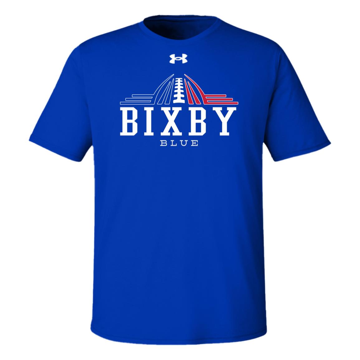 LEGENDS BIXBY BLUE UNDER ARMOUR TEAM TECH TEE