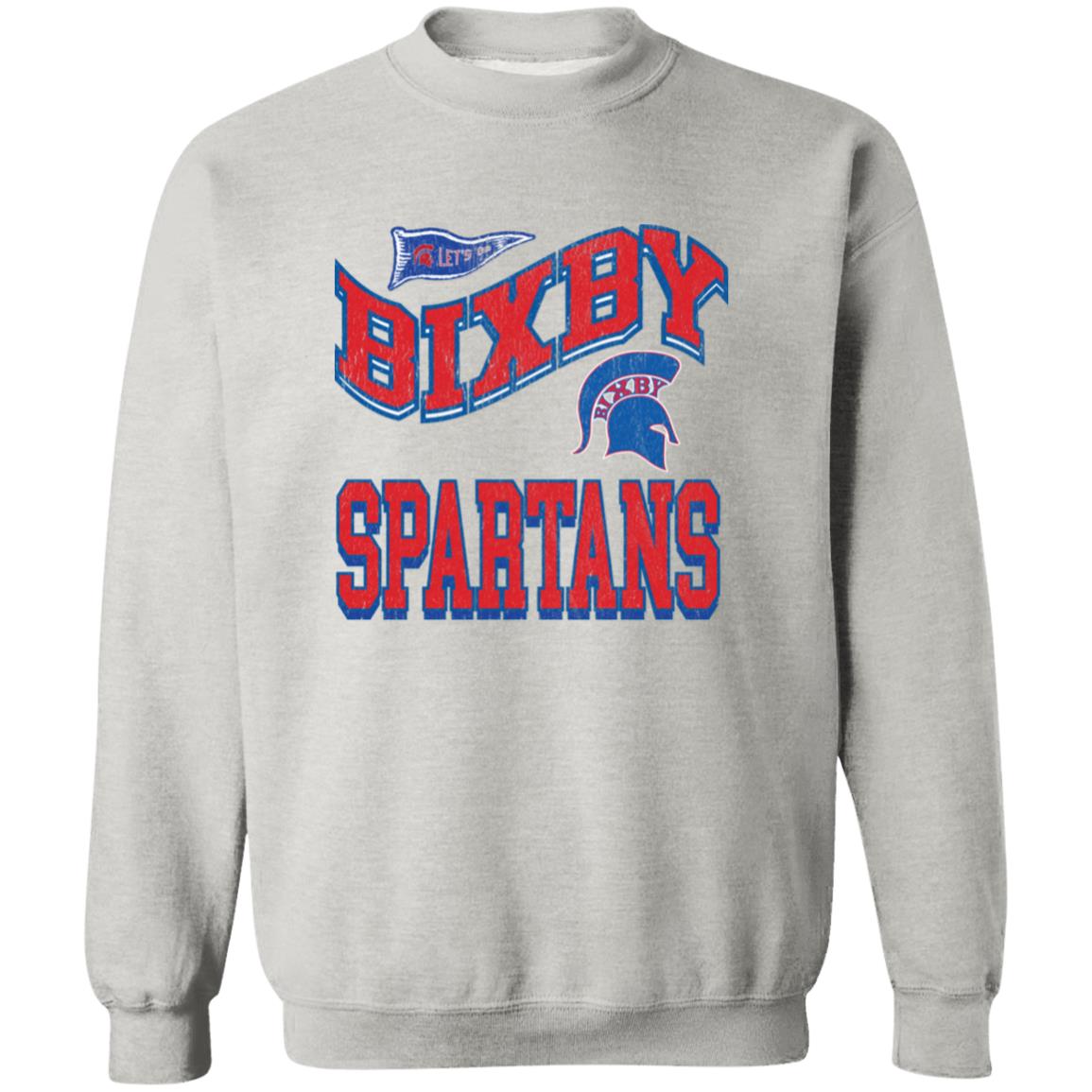 BIXBY SPARTANS ADULT CLASSIC CREWNECK SWEATSHIRT - The Club