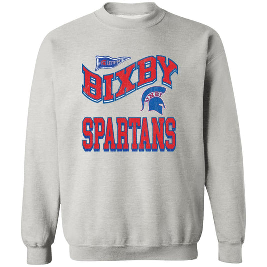 BIXBY SPARTANS ADULT CLASSIC CREWNECK SWEATSHIRT - The Club