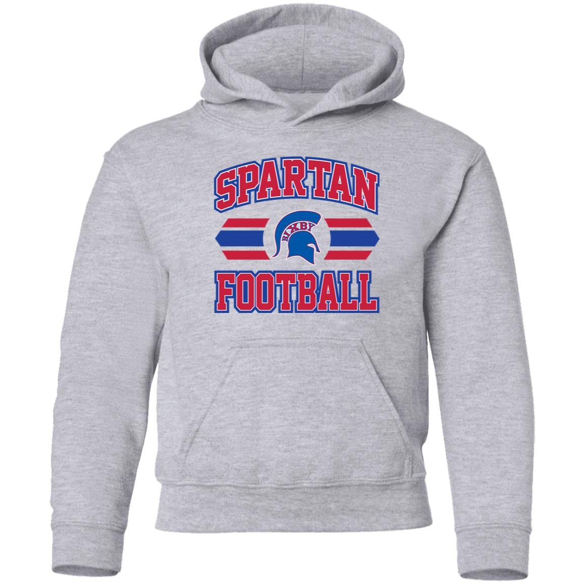 BIXBY SPARTANS YOUTH HOODED PULLOVER - The Club