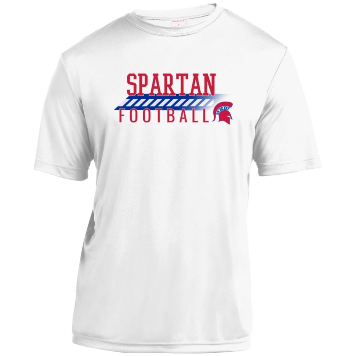 BIXBY SPARTANS FOOTBALL YOUTH PERFORMANCE TEE - The Club
