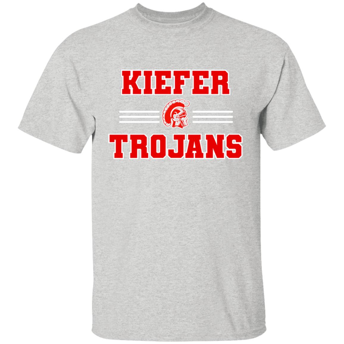 KIEFER TROJANS YOUTH COTTON TEE - The Club