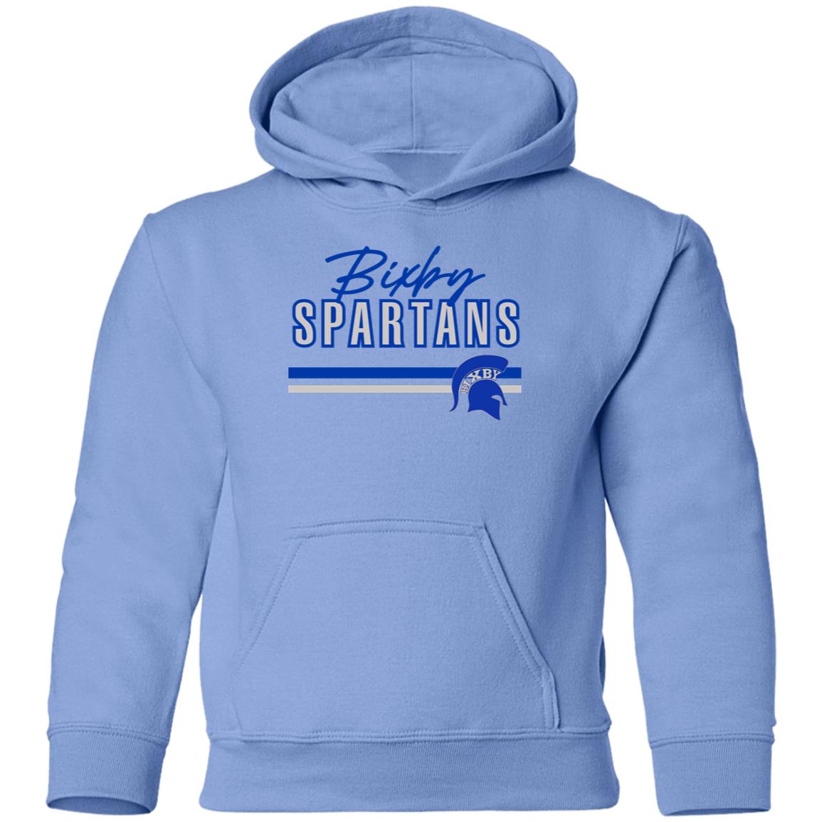 BIXBY SPARTANS YOUTH HOODED PULLOVER - The Club