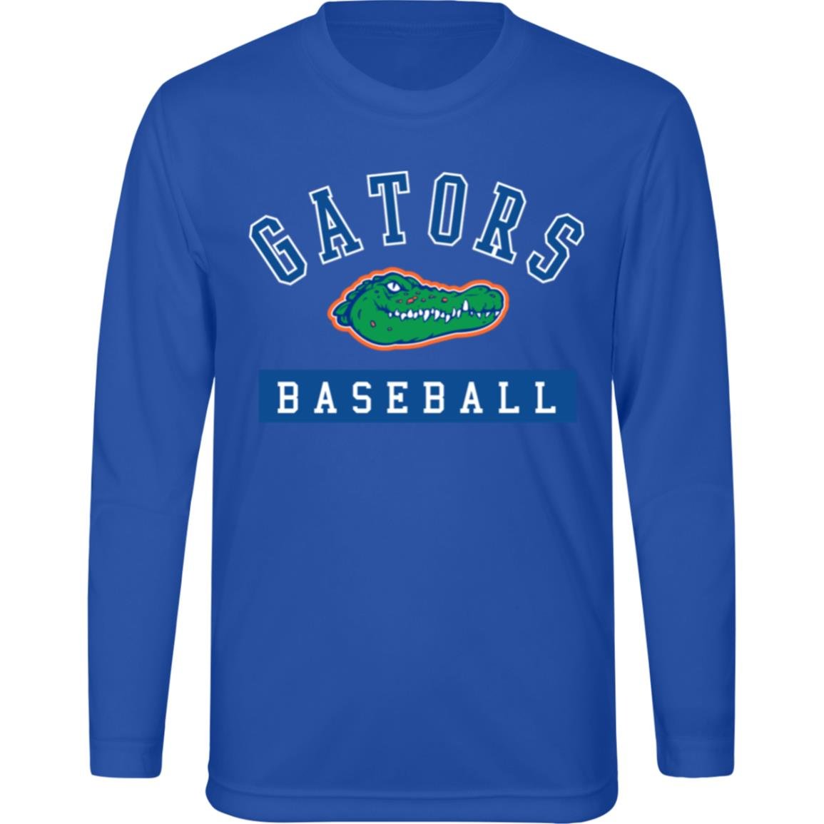 GATB007 - GATORS BASEBALL YOUTH PERFORMANCE LONG SLEEVE TEE - The Club