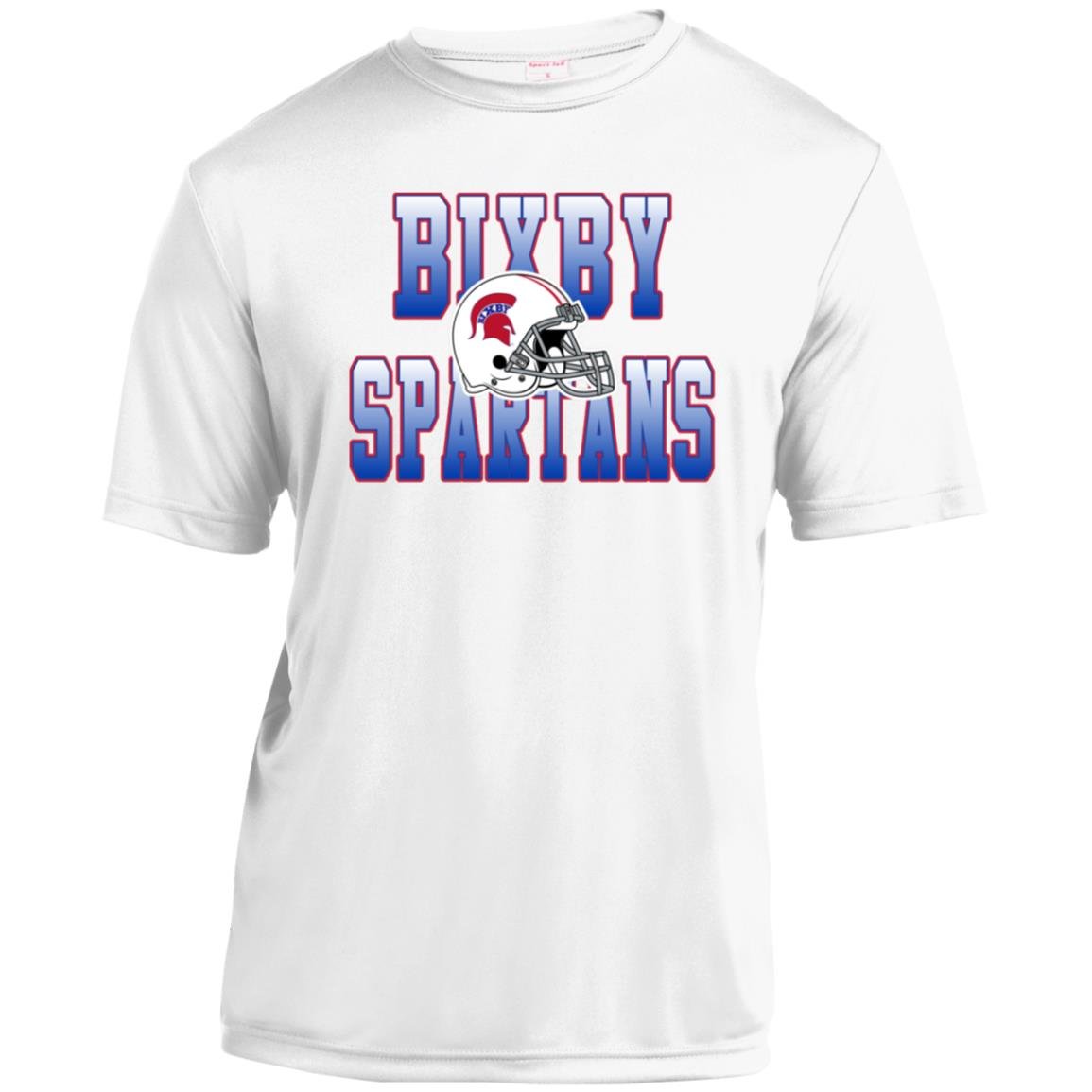 BIXBY SPARTANS FOOTBALL YOUTH PERFORMANCE TEE - The Club