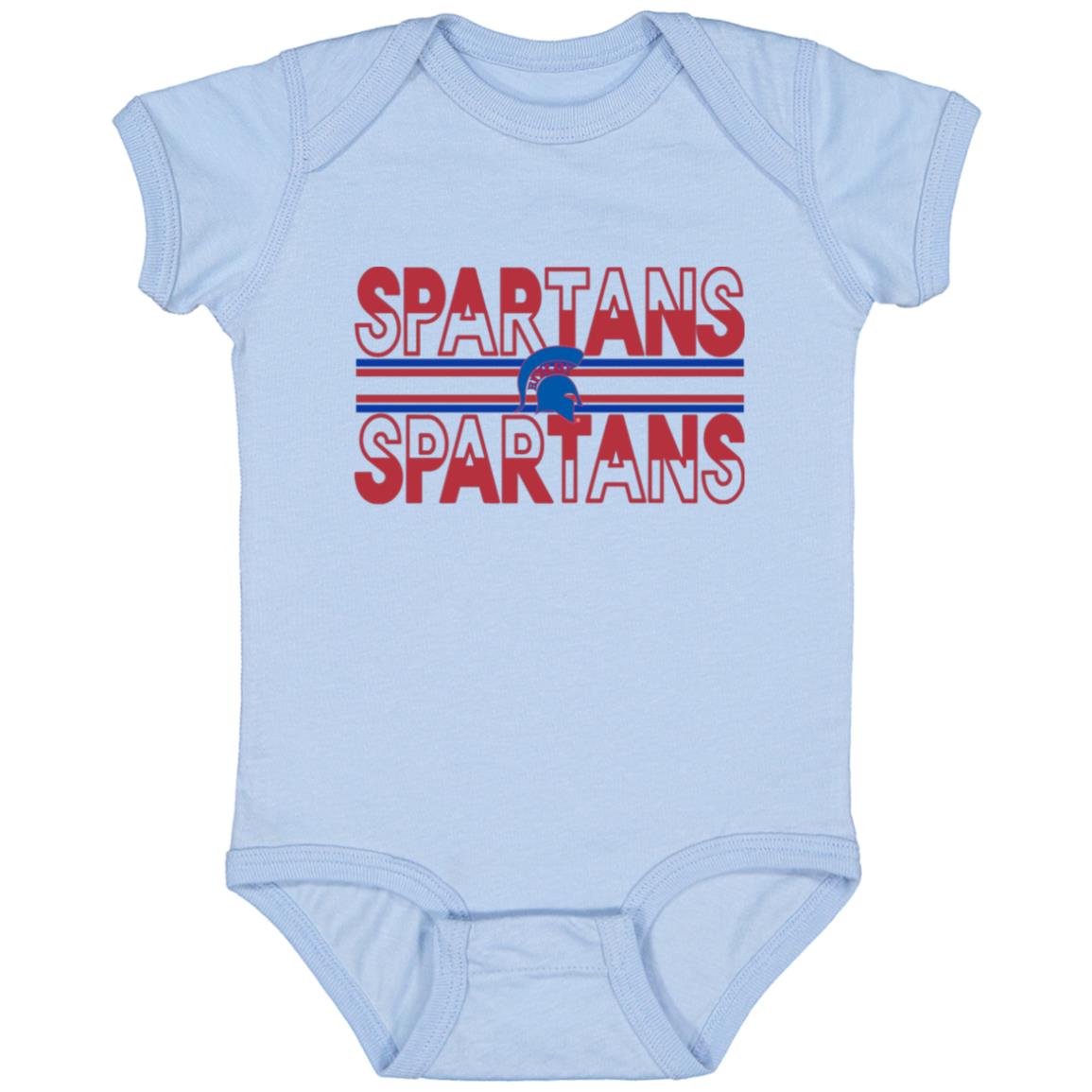 BIXBY SPARTANS SHORT SLEEVE ONESIE - The Club