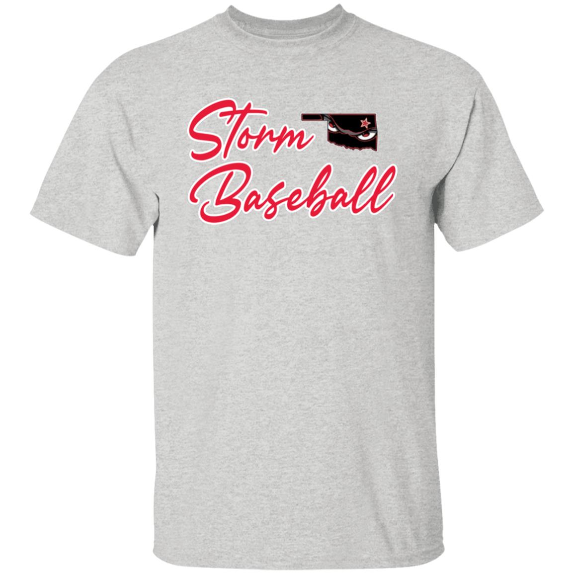 002 - STORM BASEBALL COTTON ADULT TEE