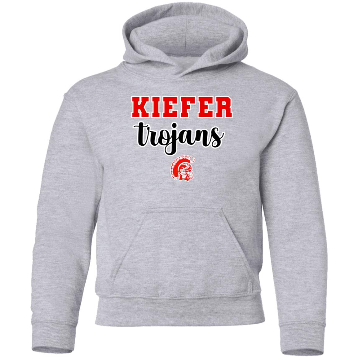 KIEFER TROJANS YOUTH HOODED PULLOVER - The Club