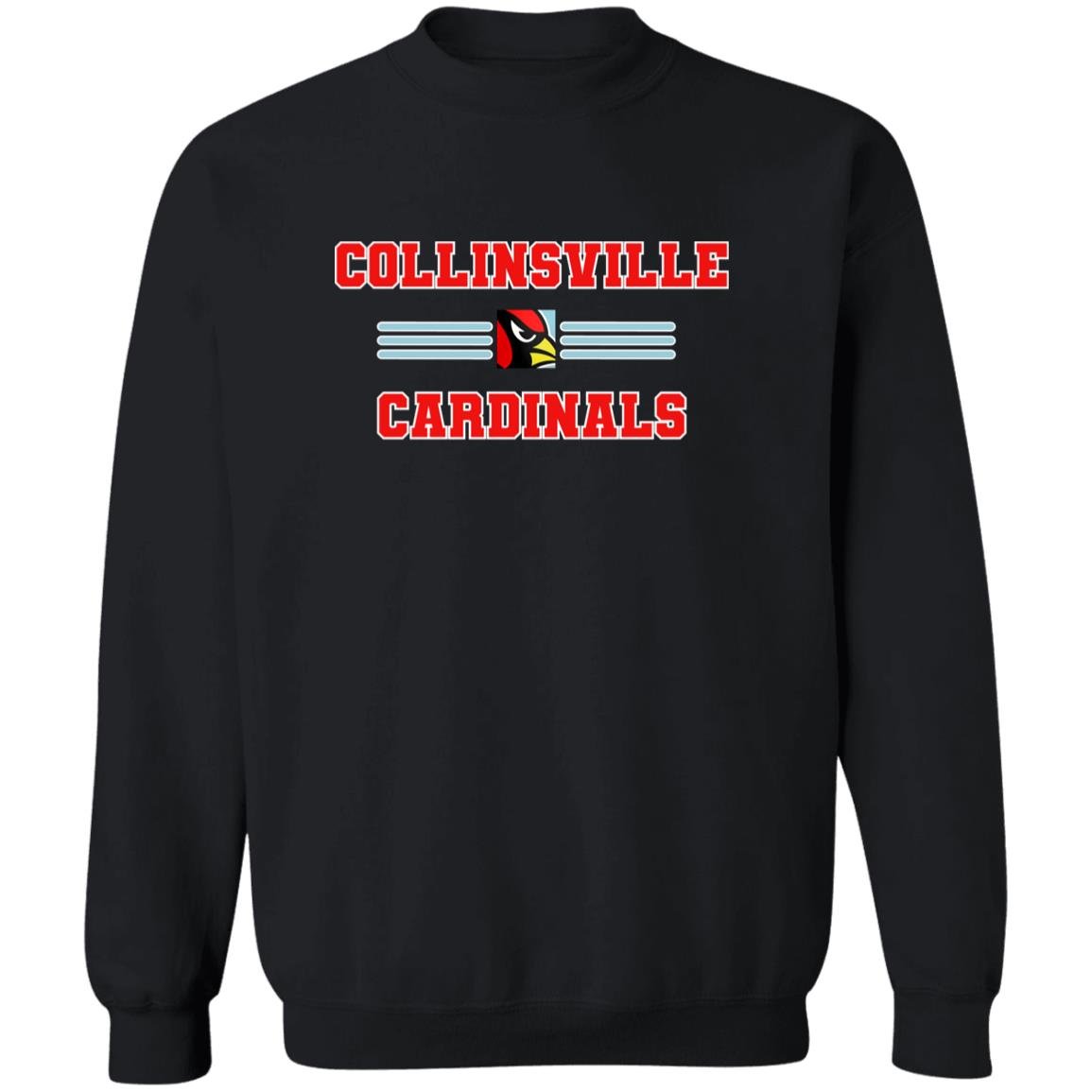 COLLINSVILLE CARDINALS ADULT CREWNECK SWEATSHIRT - The Club