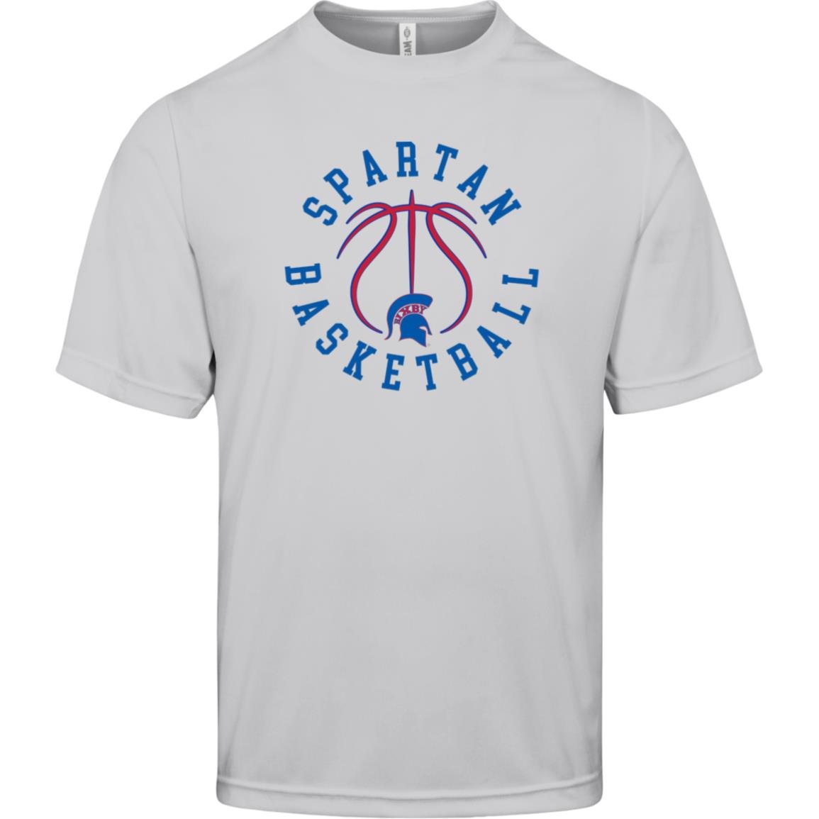 Spartan Basketball Ballin Out Adult Performance Tee - The Club