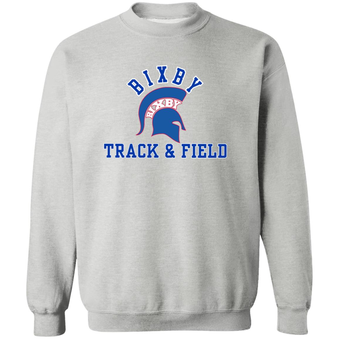 RED AND BLUE TRUE T&F CREWNECK PULLOVER SWEATSHIRT