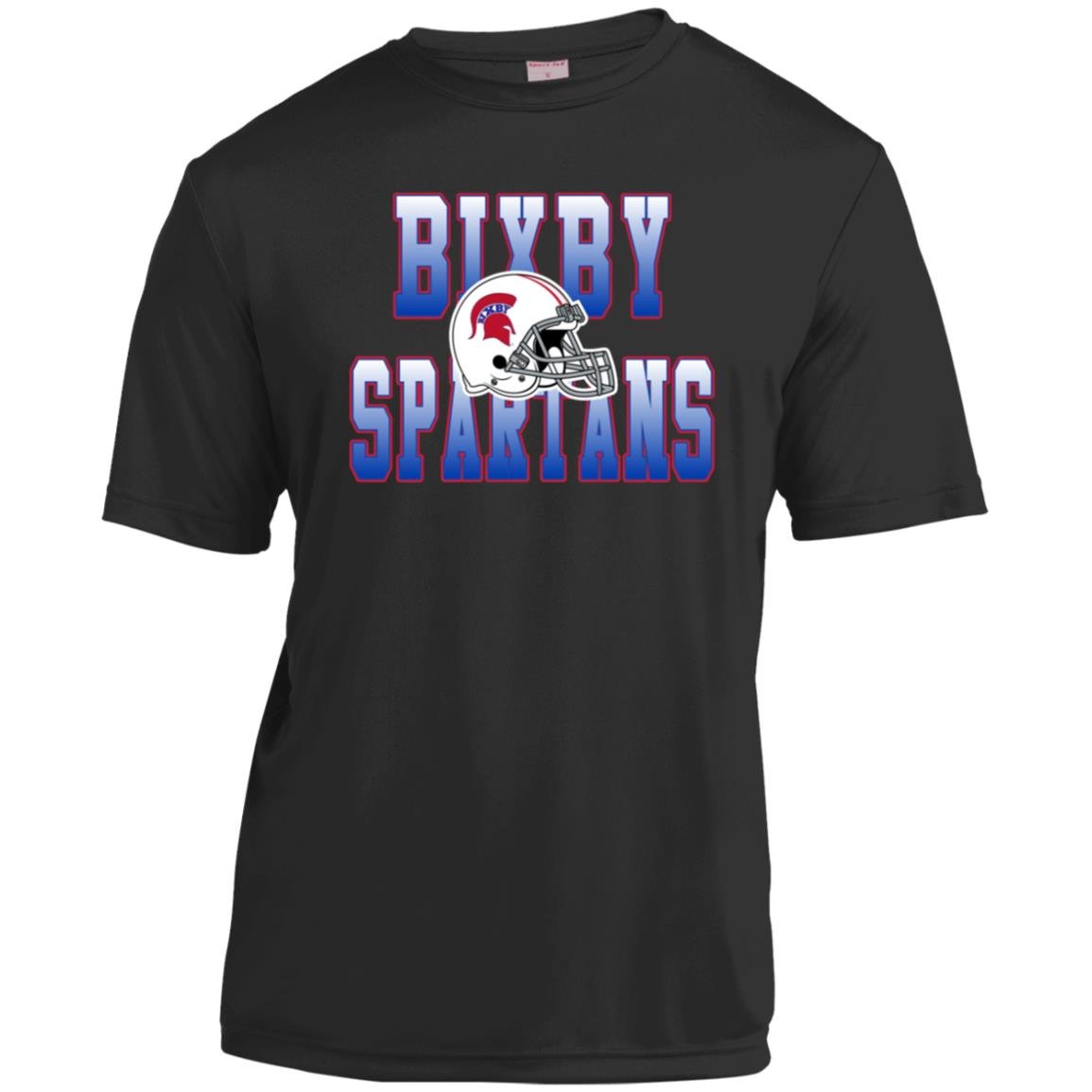 BIXBY SPARTANS FOOTBALL YOUTH PERFORMANCE TEE - The Club