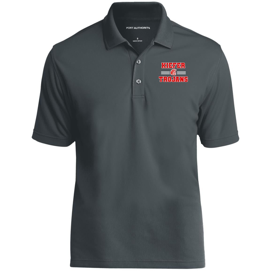 KIEFER TROJANS ADULT PERFORMANCE POLO - The Club