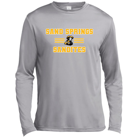 SAND SPRINGS SANDITES LONG SLEEVE PERFORMANCE TEE - The Club