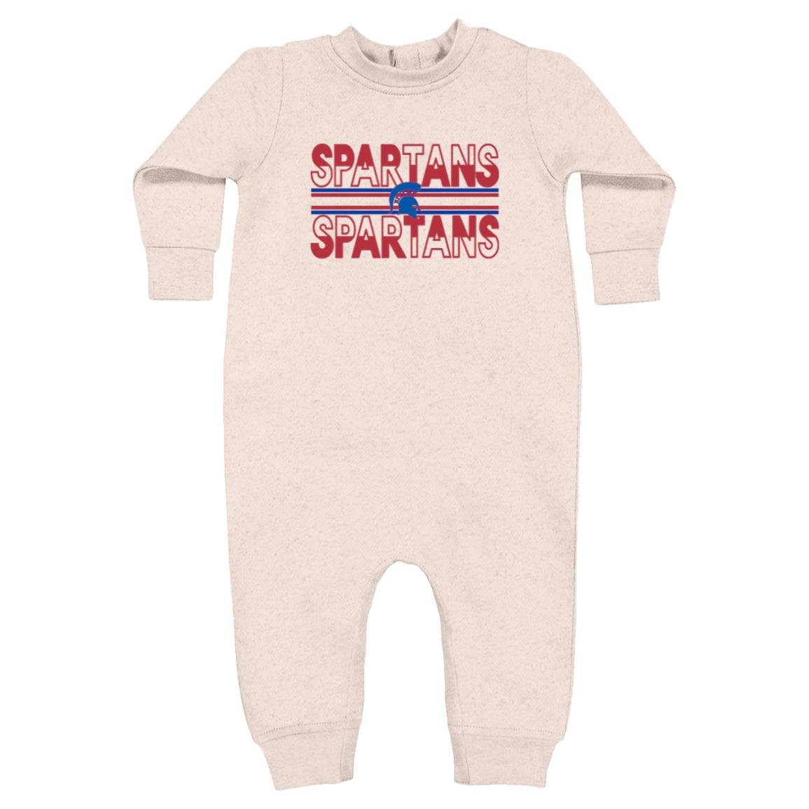 BIXBY SPARTANS LONG SLEEVE ONESIE - The Club