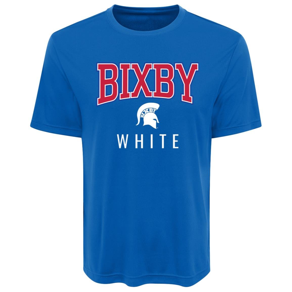 BIXBY WHITE FOOTBALL ADULT PERFORMANCE TEE - The Club