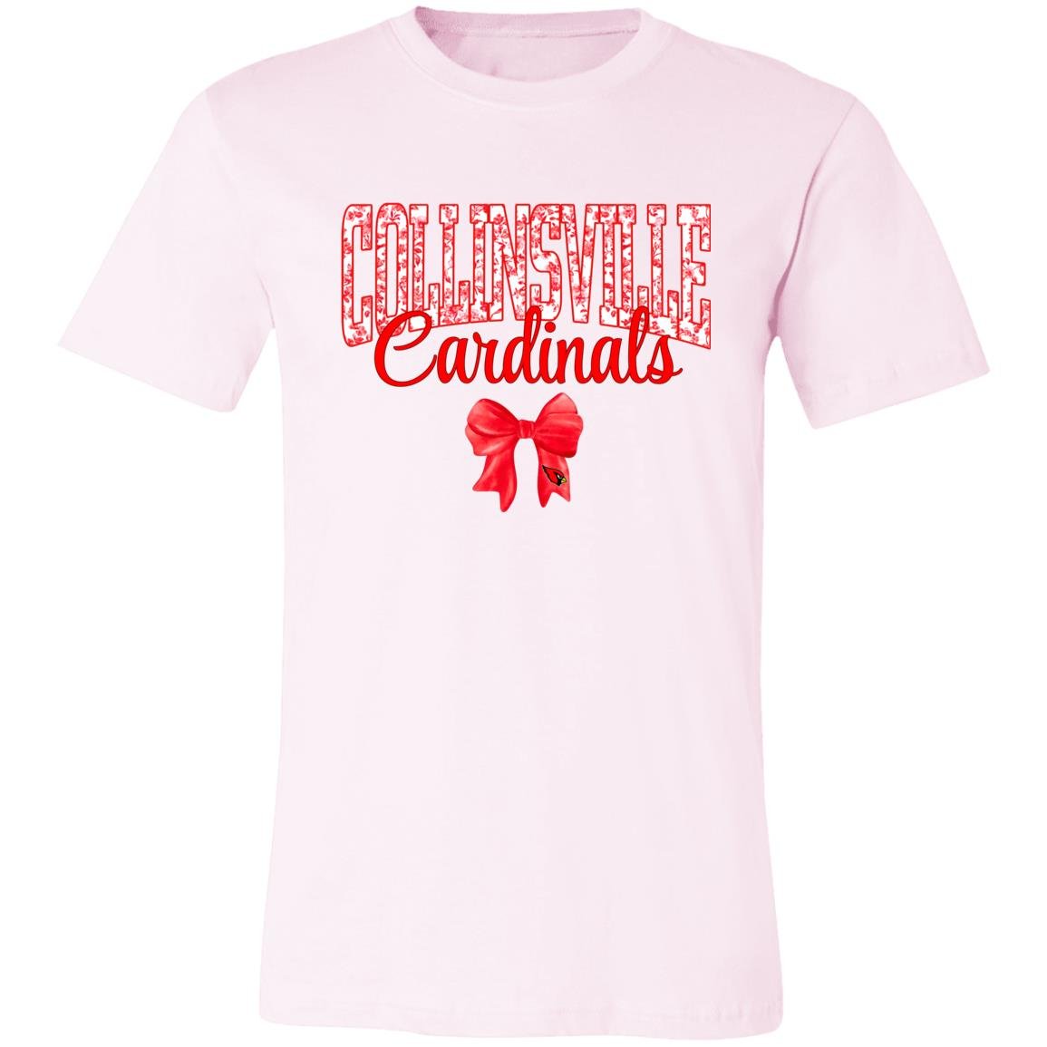 COLLINSVILLE CARDINALS ADULT CLASSIC COTTON TEE - The Club