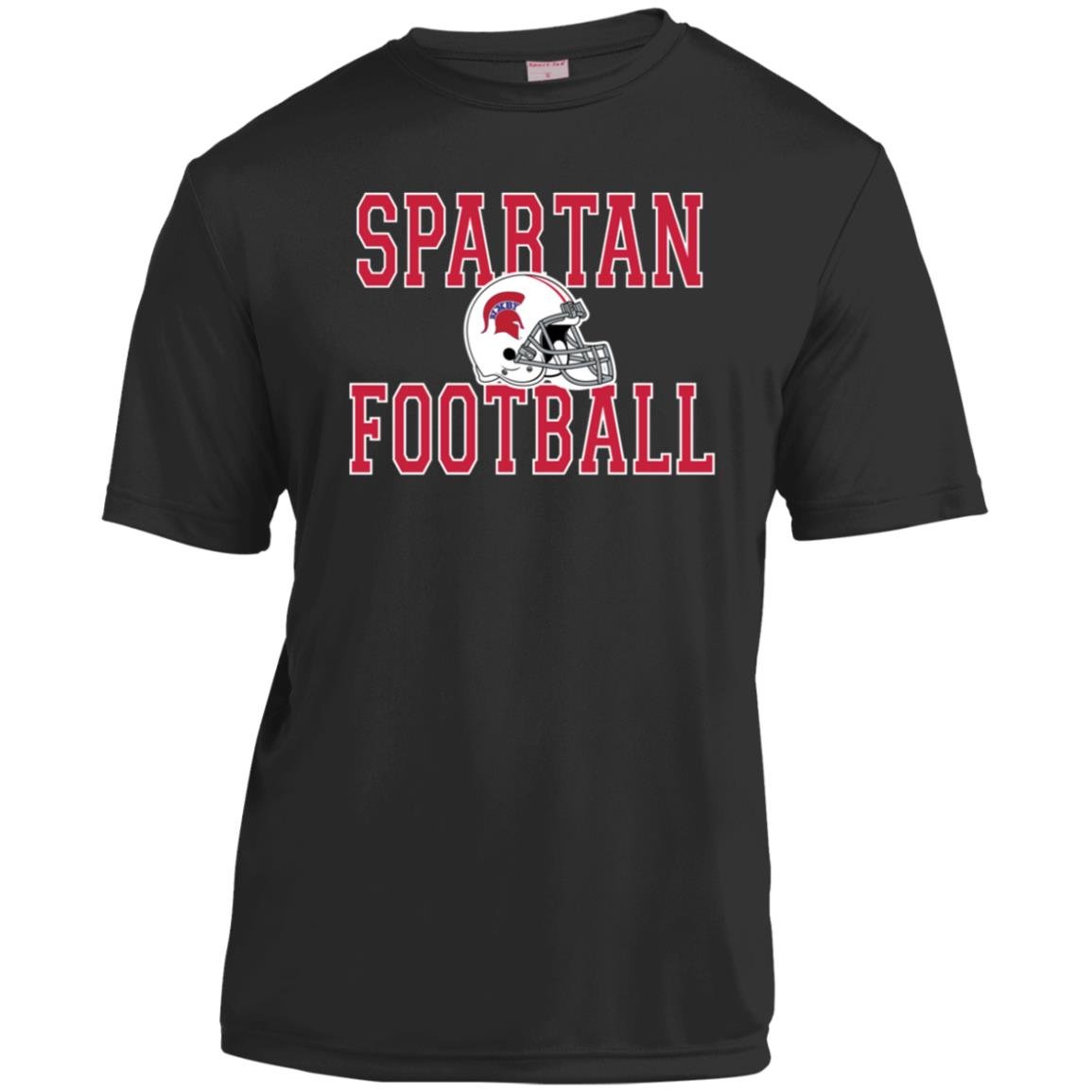 BIXBY SPARTANS FOOTBALL YOUTH PERFORMANCE TEE - The Club