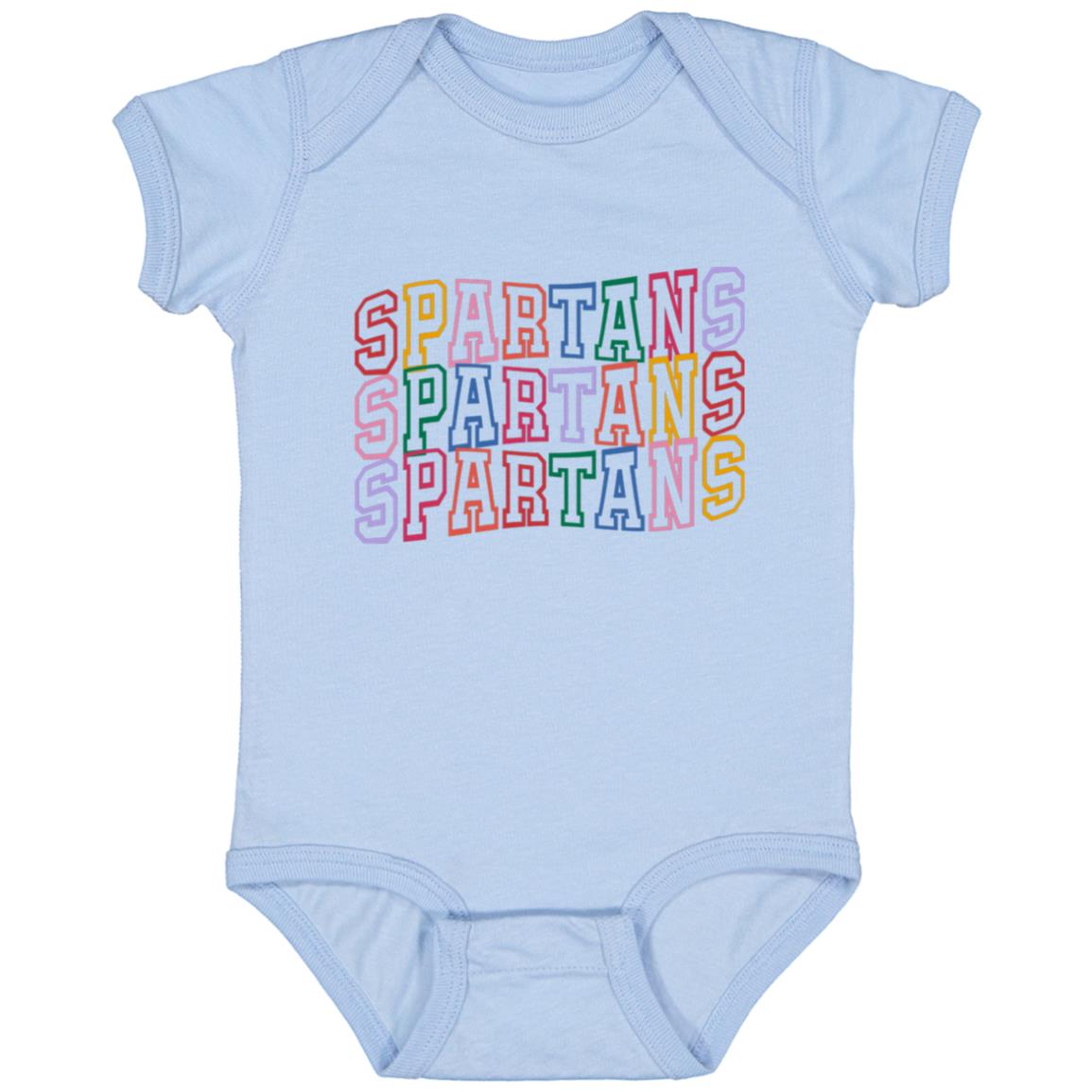 BIXBY SPARTANS SHORT SLEEVE ONESIE - The Club