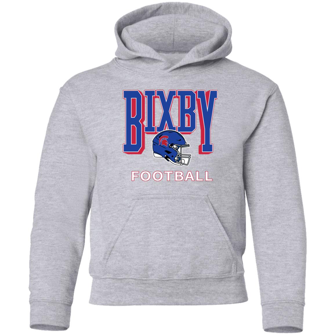 BIXBY SPARTANS YOUTH HOODED PULLOVER - The Club