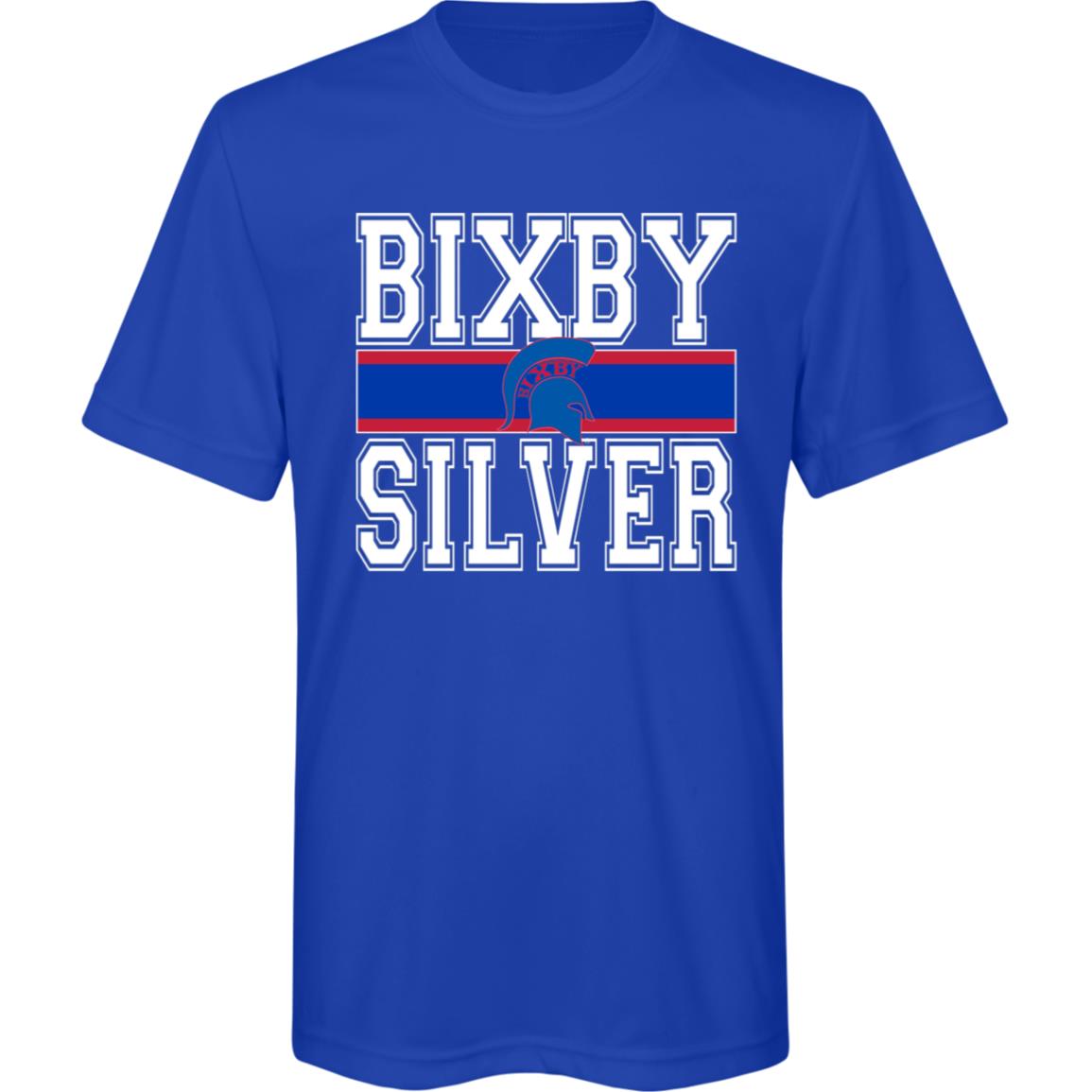 CLASSIC WAY BIXBY SILVER YOUTH PERFORMANCE TEE