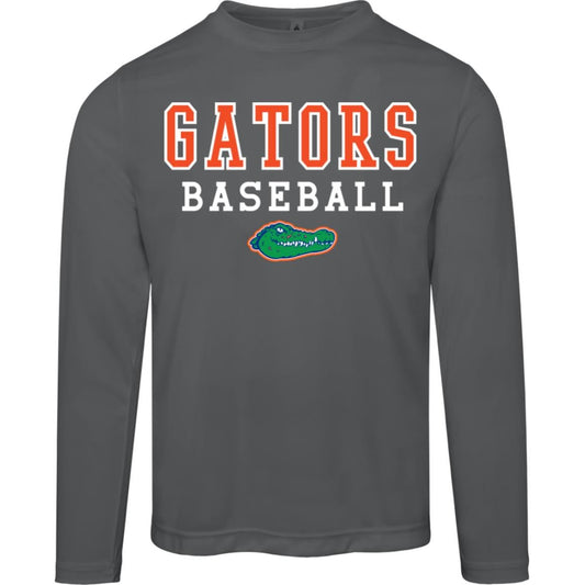 GATB011 - GATORS BASEBALL ADULT PERFORMANCE LONG SLEEVE TEE - The Club