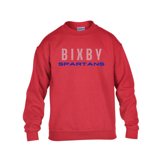 BIXBY SPARTANS YOUTH SWEATSHIRT - The Club
