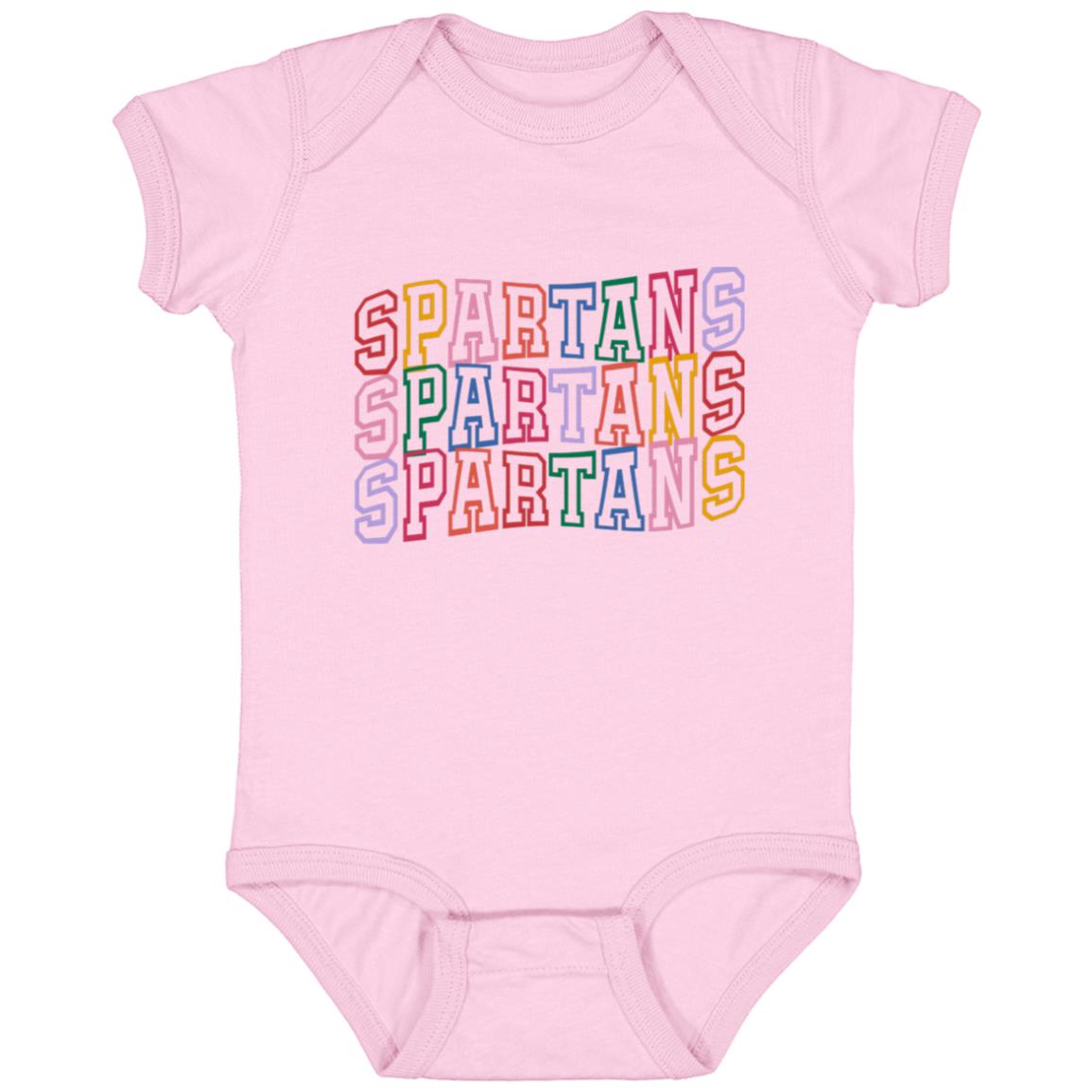 BIXBY SPARTANS SHORT SLEEVE ONESIE - The Club