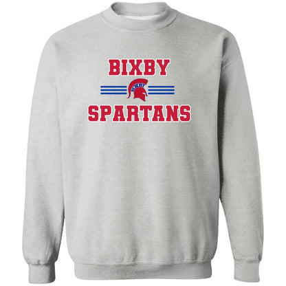 BIXBY SPARTANS ADULT CLASSIC CREWNECK SWEATSHIRT - The Club
