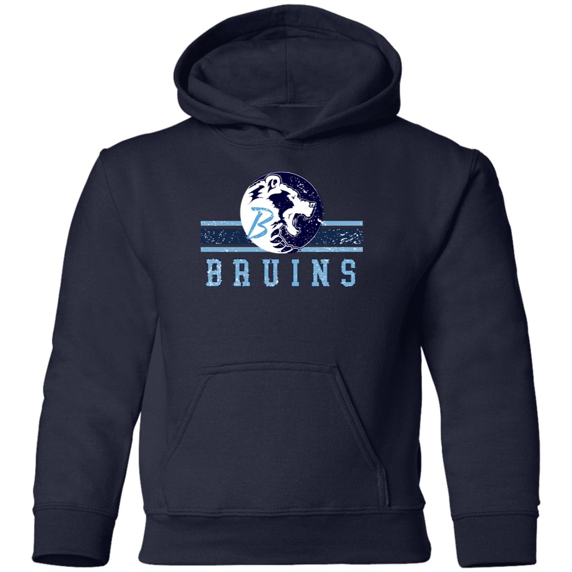 BARTLESVILLE BRUINS YOUTH HOODED PULLOVER - The Club