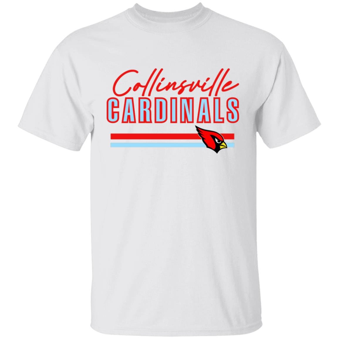 COLLINSVILLE CARDINALS YOUTH COTTON TEE - The Club