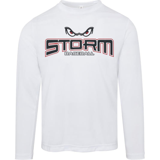 007 - STORM BASEBALL ADULT LONG SLEEVE PERFORMANCE TEE - The Club