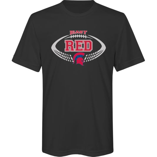 SPARTAN GAME PLAY BIXBY RED YOUTH PERFORMANCE TEE