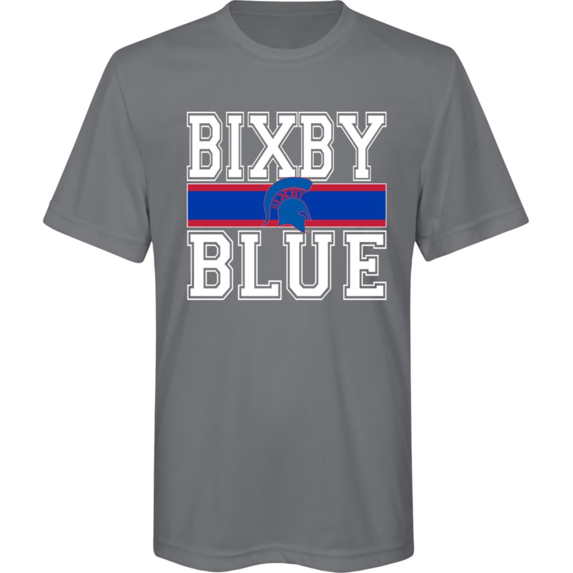 CLASSIC WAY BIXBY BLUE YOUTH PERFORMANCE TEE