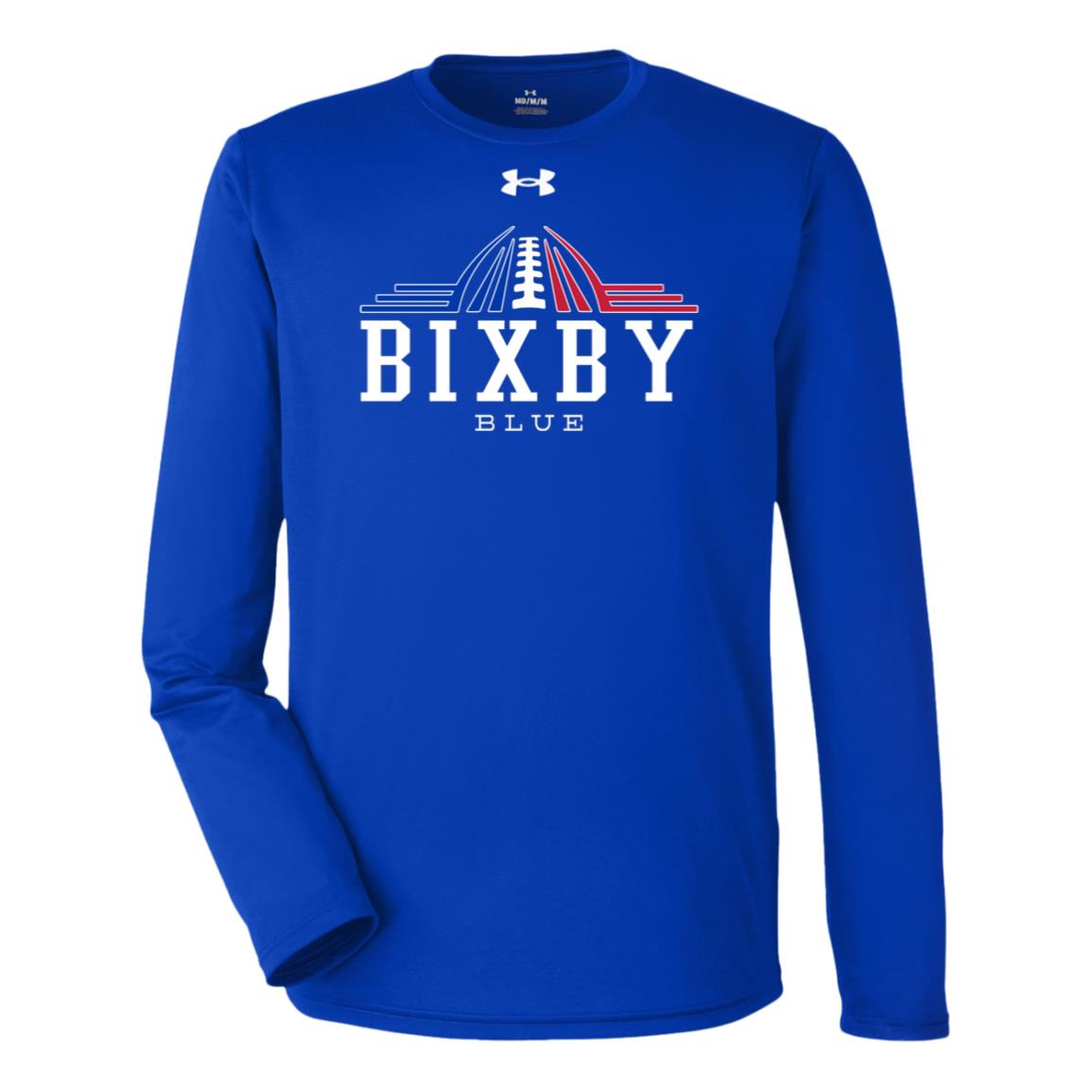 LEGENDS BIXBY BLUE UNDER ARMOUR TEAM TECH LONG SLEEVE TEE