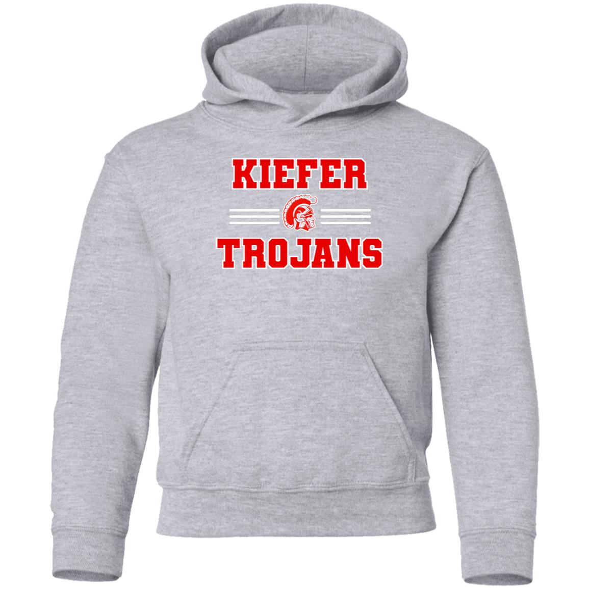 KIEFER TROJANS YOUTH HOODED PULLOVER - The Club