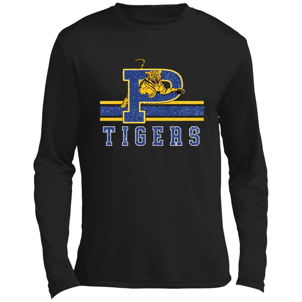 PRYOR TIGERS ADULT LONG SLEEVE PERFORMANCE TEE - The Club