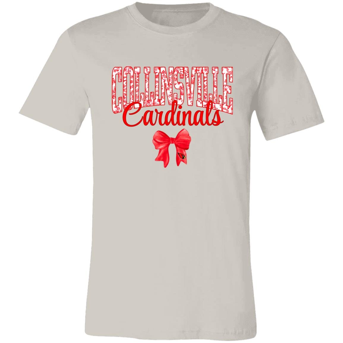 COLLINSVILLE CARDINALS ADULT CLASSIC COTTON TEE - The Club