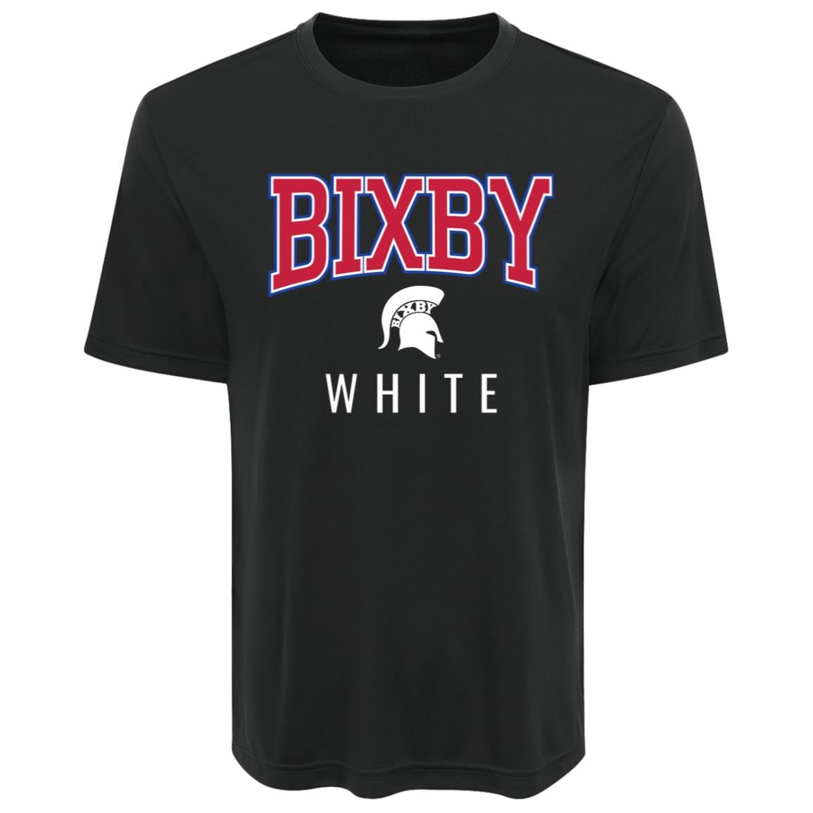BIXBY WHITE FOOTBALL ADULT PERFORMANCE TEE - The Club